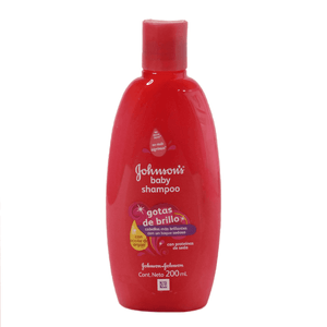 Aceite de Bebé Johnson'S Baby 200 ML Aceite O Gotas de Brillo con Proteinas JyJ