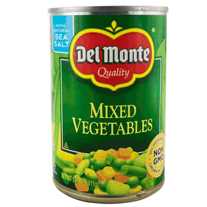 Vegetales Mixtos del Monte 411 GR Enlatados