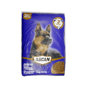 Alimento Para Perro Ascan 9000 GR Adulto