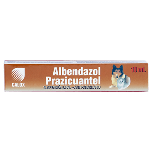 Desparasitante Para Perro Prazicuantel Albendazol 10 ML Jeringa