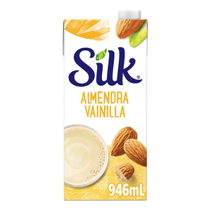 Silk Alimento Líquido (leche) de Almendra sin Azúcar 50% más Calcio