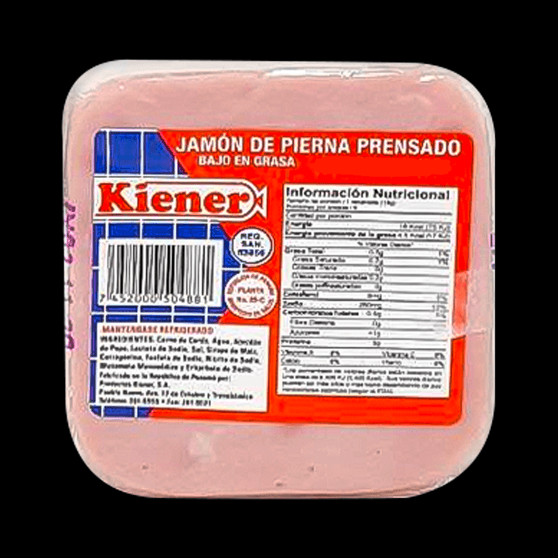 Jamon-Cocido-Kiener-4X4-Kiener-Por-Libra