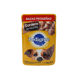 Pedigree Pouch Cordero Razas Pequenas 30