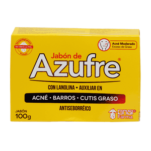 Jabón de Aseo Corporal Desodorante En Barra Grisi 100 GR Azufre