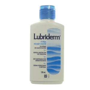 Crema Hidratante Corporal Lubriderm 120 ML Extra Humectante Original JyJ