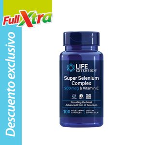 Life Extension Vitaminas Sellenium Complex 200Mg 100Cap