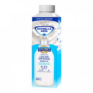 Leche de Oro 473 ML Entera Fresca