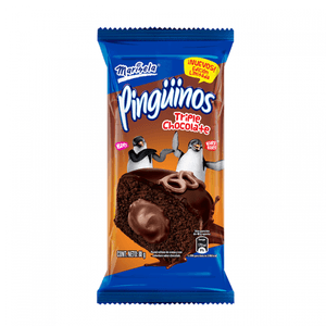 Pastelito Relleno de Chocolate Marinela 80 Gr Pingüino