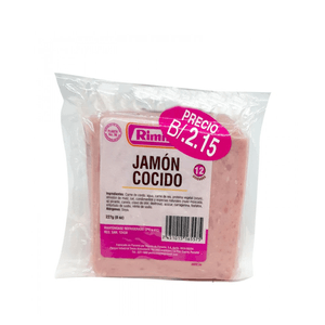 Rimith Jamon Cocido 8O Rimith 227 GR En Paquete