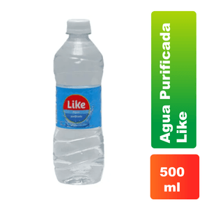 Agua Embotellada Like  Purificada 500 Ml