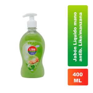 Jabón Líquido Mano Antib.Like/Manzana 400Ml