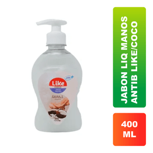 Jabón Líquido  Mano Antib.Like/Coco 400Ml