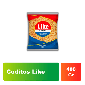 Coditos Like 400 gr