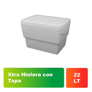 Cooler con tapa Marca Xtra 22Lt