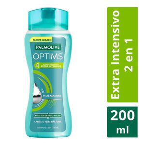 Shampoo 2 En 1 Palmolive 200 Ml Optims Extra Intensivo