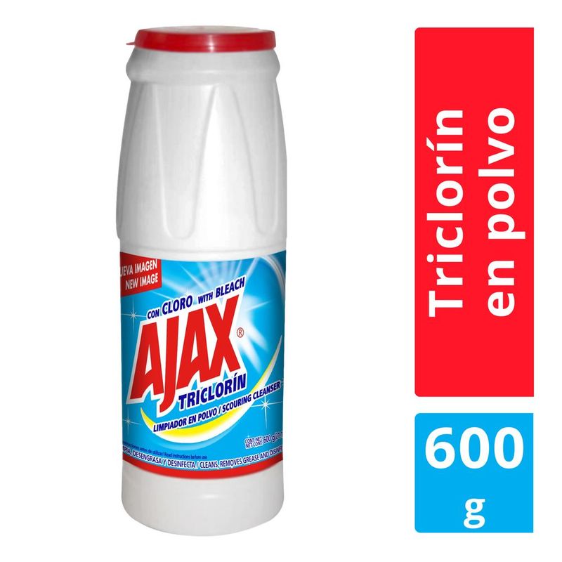 Polvo Limpiador Triclorin Ajax 626 Ml Original 