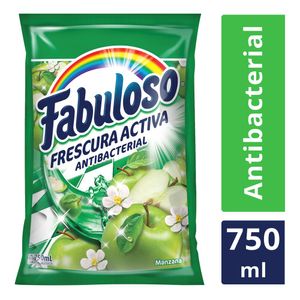 Desinfectante Multiusos Fabuloso Frescura Activa Antibacterial Manzana 750 ml