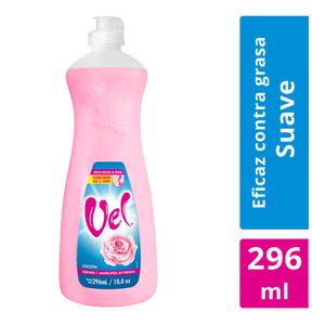 Líquido Lavaplatos Vel Rosa 296 ml