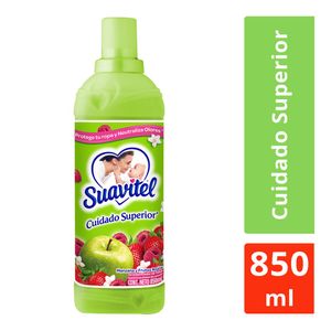 Suavizante Suavitel 850 Ml En Botella Cuidado Superior Manzana