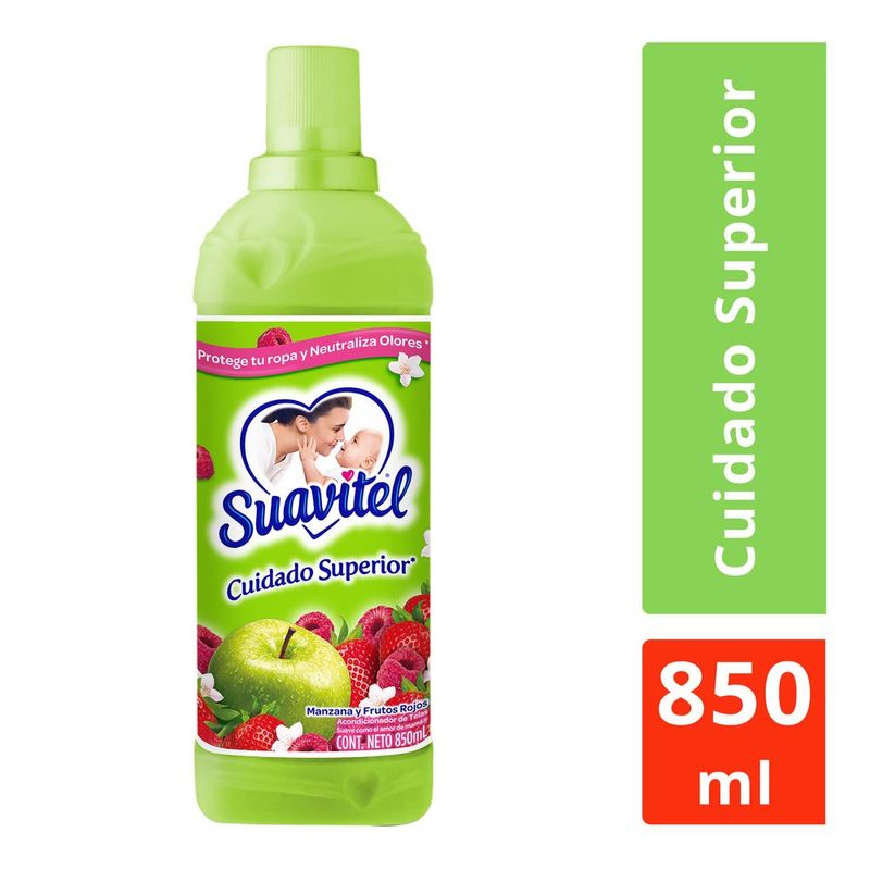 Suavizante-Suavitel-850-Ml-En-Botella-Cuidado-Superior-Manzana