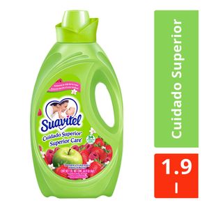 Suavizante Suavitel 1.9 L  En Botella  Cuidado Superior Manzana