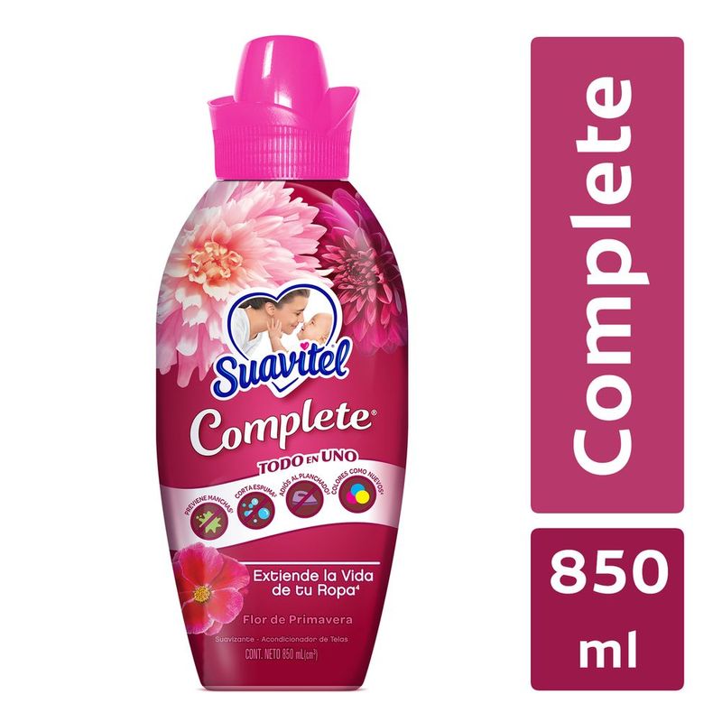 Suavizante-Suavitel-850-Ml-En-Botella-Complete-Flor-De-Primavera