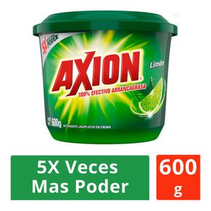 Crema Lavaplatos Axion Limón 600 gr