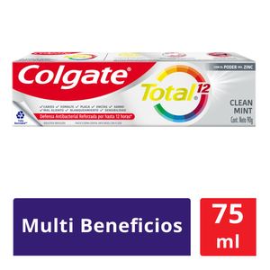 Pasta Dental Colgate 75 Ml Total 12 Clean Mint