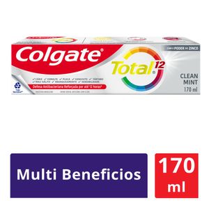 Pasta Dental Colgate 170 Ml Total 12 Clean Mint