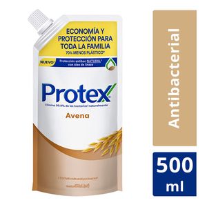 Jabón Líquido Protex Avena Doypack 500 ml