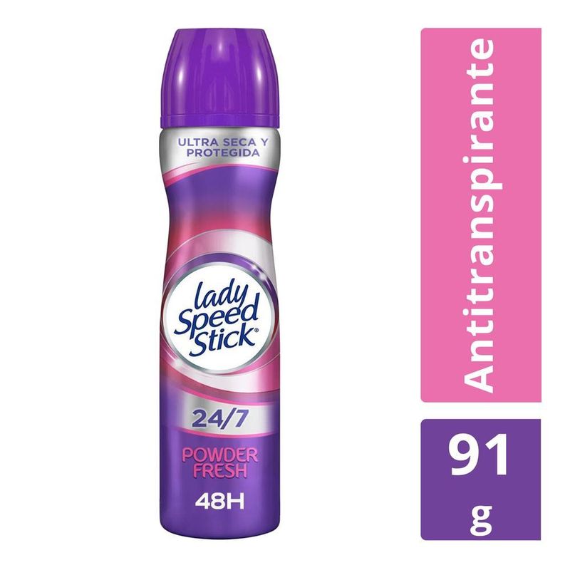 Desodorante-Lady-Speed-Stick-24-7-Powder-Fresh-Aerosol-91-g