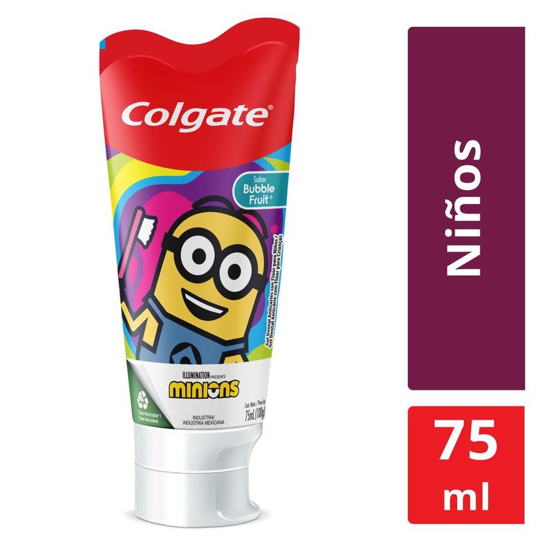 Pasta-Dental-Colgate-75-Ml-Minions--6-Años-Kids-Smiles