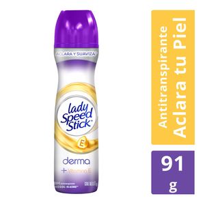 Desodorante Aerosol Lady Speed Stick 100 Gr Aclarado Vitamina E