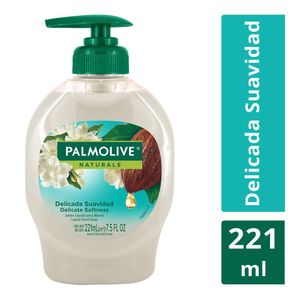 Jabón Líquido Palmolive Naturals Delicada Suavidad Jazmín y Cacao 221 ml