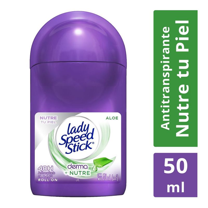 Desodorante-Roll-On-Lady-Speed-Stick-50-Ml-Derma---Aloe