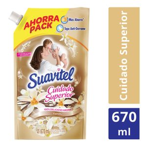 Suavizante Suavitel 670 Ml  Vainilla