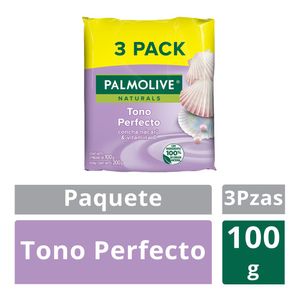 Jabón De Aseo Corporal En Barra Palmolive 100 gr Tono Perfecto 3 Pack