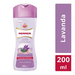 Shampoo De Bebé Lavanda Con Extractos De Avena Mennen 200 Ml