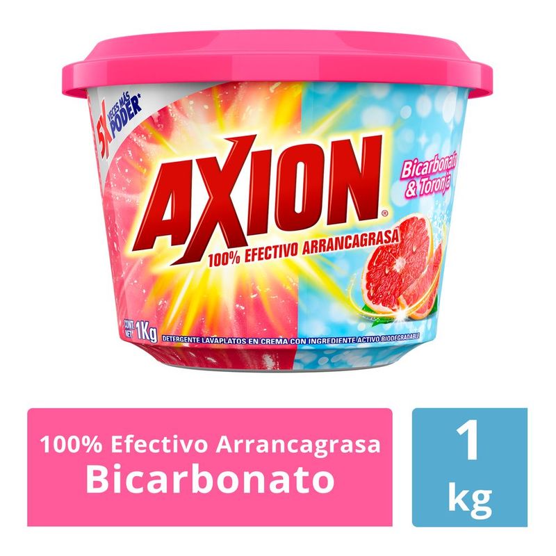 Crema-Lavaplatos-Axion-Bicarbonato-y-Toronja-1000-gr