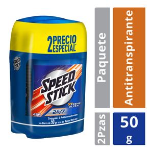 Antitranspirante Speed Stick 24/7 Xtreme Ultra Barra 50 g 2 Pack