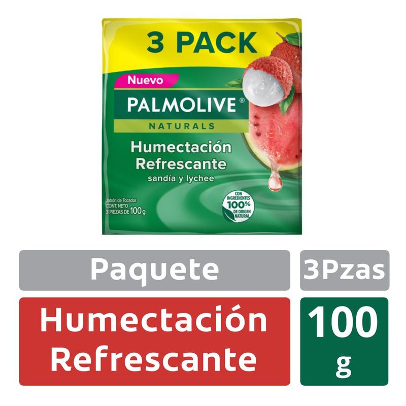 Jabon-de-Tocador-Palmolive-Naturals-Humectacion-Refrescante-Sandia-y-Lychee-100-g-3-Pack