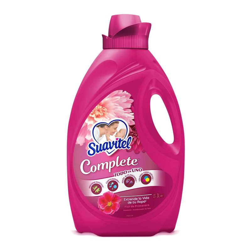 Suavizante-Suavitel-3-L-En-Botella-Complete-Flor-De-Primavera