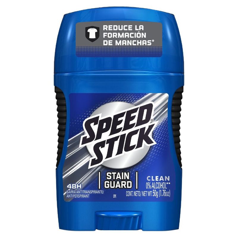 Desodorante-Barra-Speed-Stick-50-Gr-Clean-Stainguard