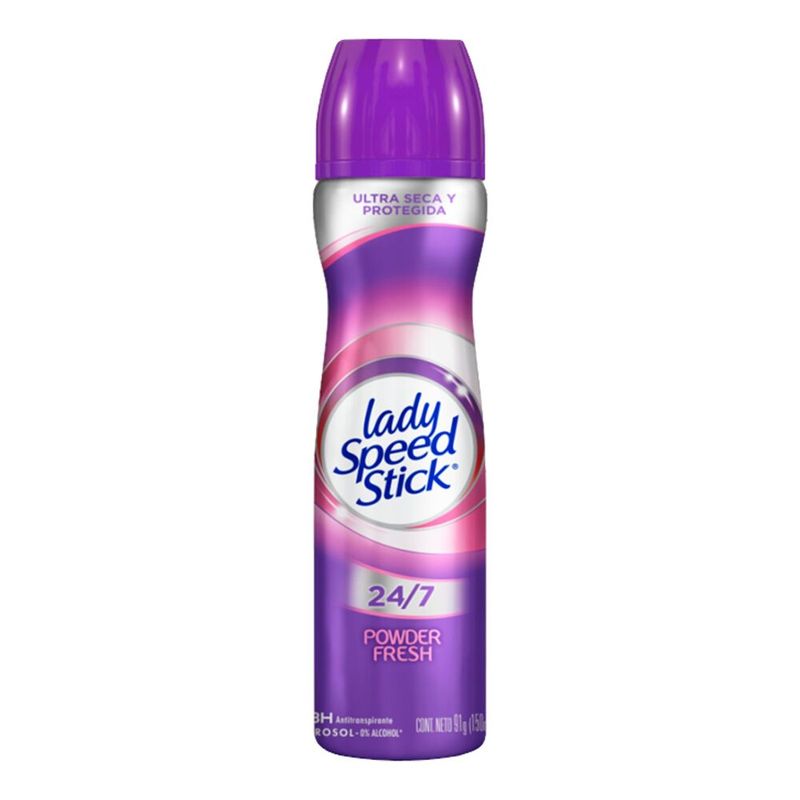 Desodorante-Lady-Speed-Stick-24-7-Powder-Fresh-Aerosol-91-g