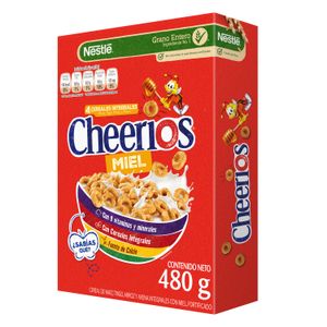 CHEERIOS Miel Cereal Caja 480g