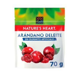 NATURE'S HEART Arándano Deleite Snack Bolsa 70g