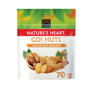 NATURE'S HEART Go! Nuts Snack Bolsa 70g