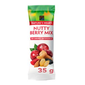 NATURE'S HEART Nutty Berry Mix Snack Bolsa 35g