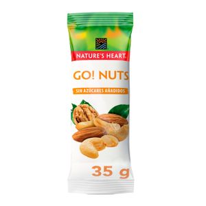 NATURE'S HEART Go! Nuts Snack Bolsa 35g