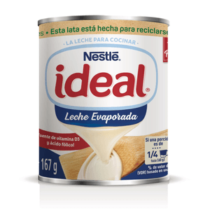 IDEAL Leche Evaporada Entera Lata 167g